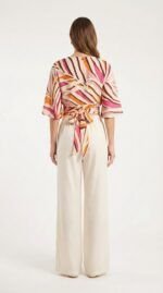 Pantalón Straight Trouser Beige — vista 2