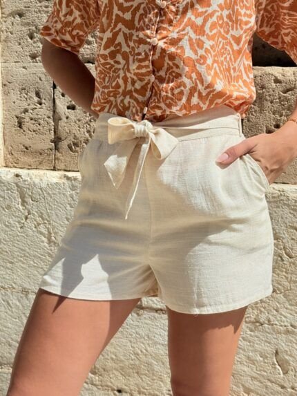 Short Kika Beige — vista 2