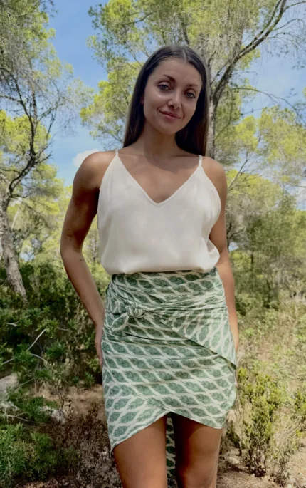 Pareo Feather Green