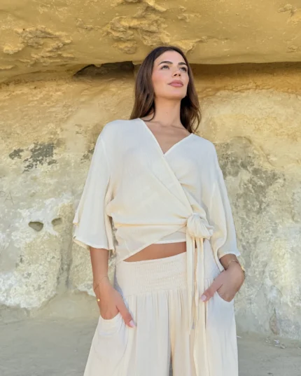 Top Olga Beige