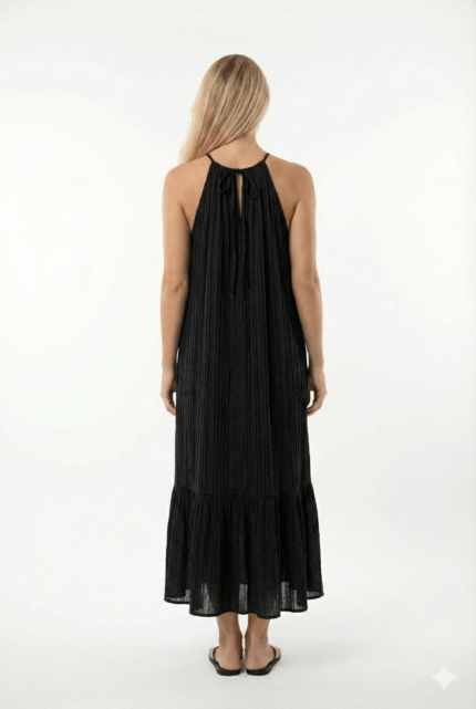 Vestido Largo Venezia Black — vista 2