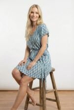 Vestido Corto Oasis Blue — vista 2