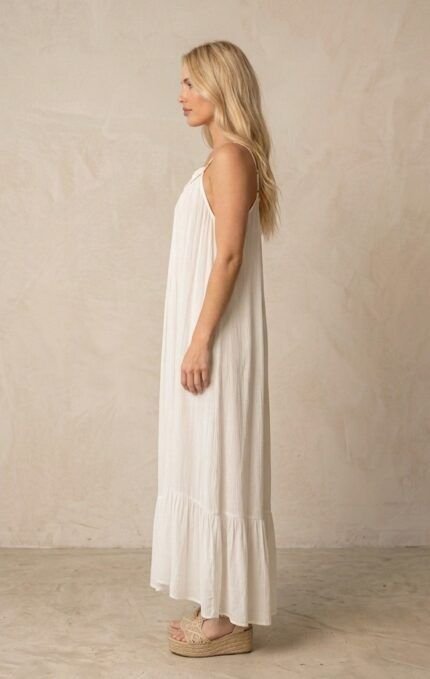 Vestido Largo África Ivory — vista 2