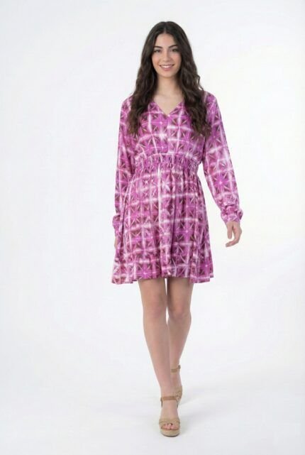 Vestido Corto Ethel Red — vista 2
