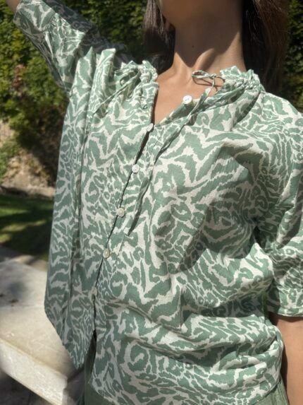 Camisa Lily Green — vista 2