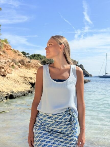 Blusa Tank Sky Blue — vista 2