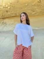 Blusa Round Neck White — vista 2