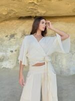 Top Olga Beige — vista 2