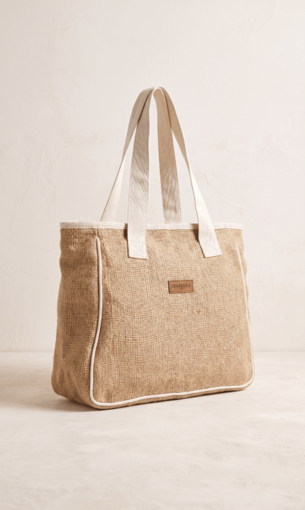 Bolso Bicolor Enjoy Jute — vista 2