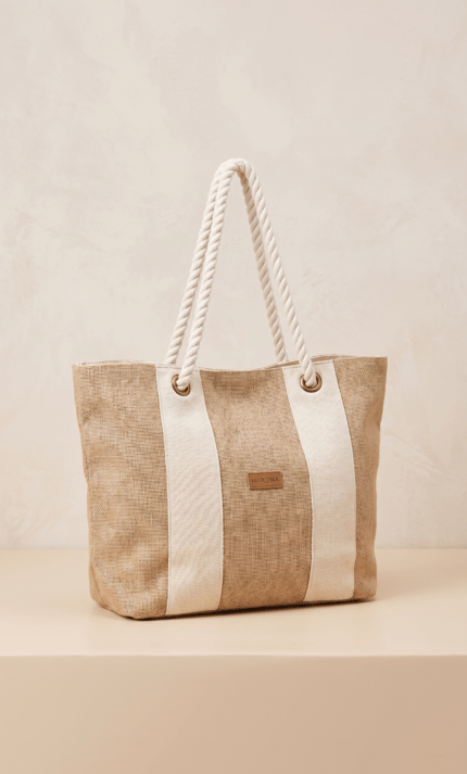 Bolso Bicolor Formentera Jute