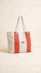 Bolso Bicolor Formentera Natural Teja