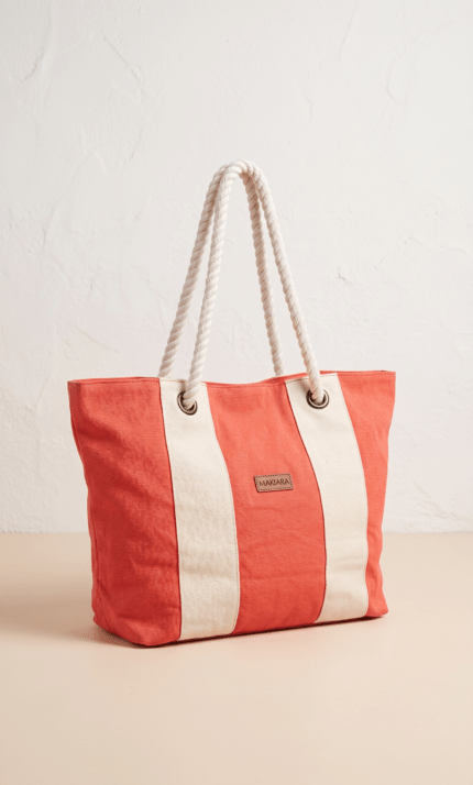 Bolso Bicolor Formentera Teja