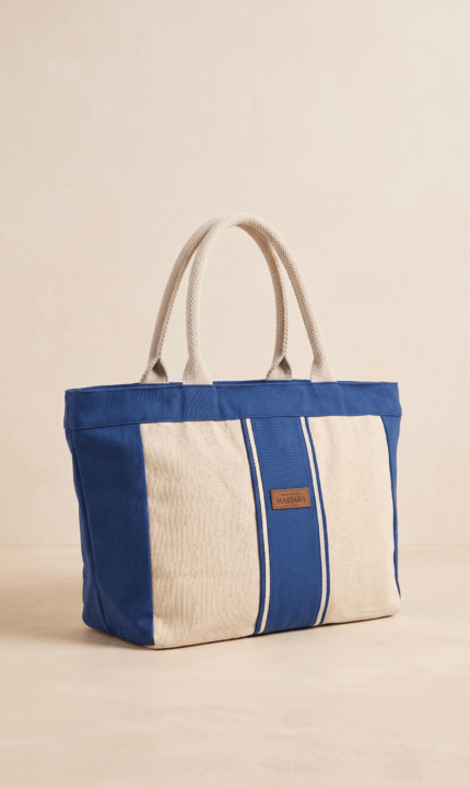 Bolso Bicolor Romance Blue