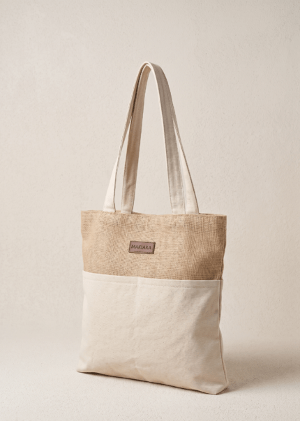 Bolso Bicolor Sorrento Jute