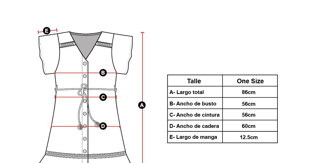 Medidas modelo Deia