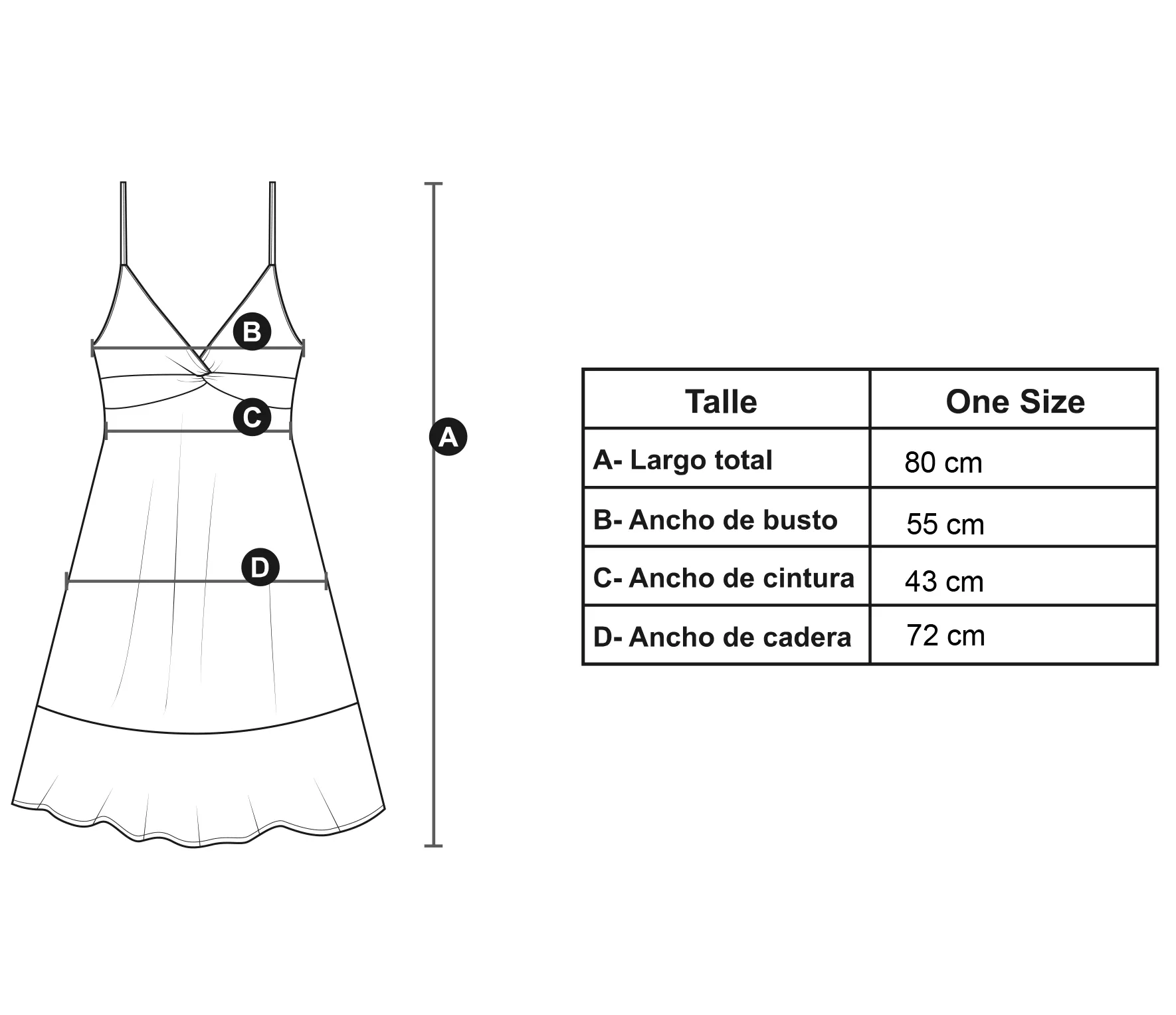 Medidas modelo Rose