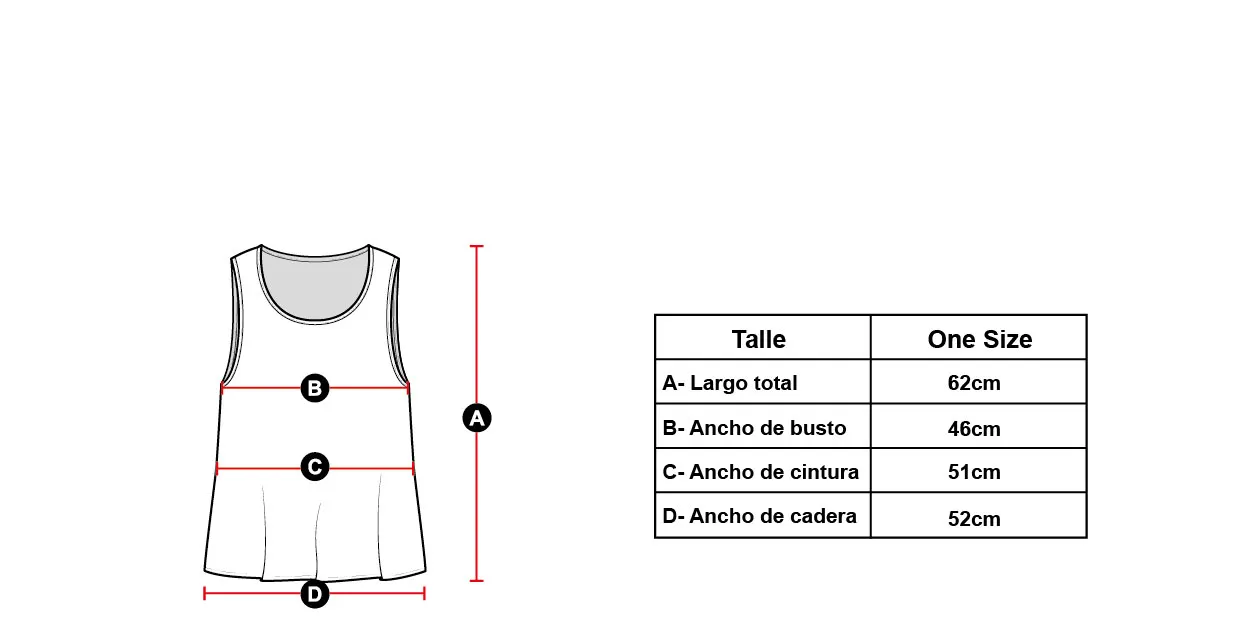 Medidas modelo Tank